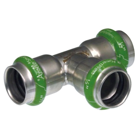 Apollo 123456979 - Tee, SS, Press-fit 2", 2", 2"