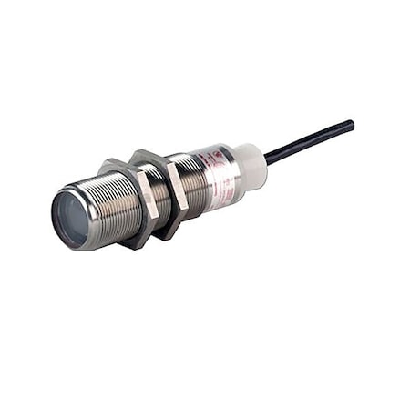 Eaton E58-30TS250-GA - Through-Beam Photoelectric Sensor, Micro Connector, Straight, Cylindrical, SPDT