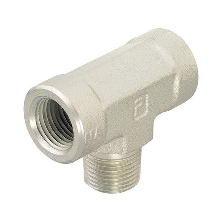 Parker 1/4 MMS-SS - Tee, SS, Thrd 1/4", Thrd 1/4", Thrd 1/4"