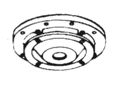 Bell & Gossett 186482 Volute Cover Plate replacement part for hydronic pumps