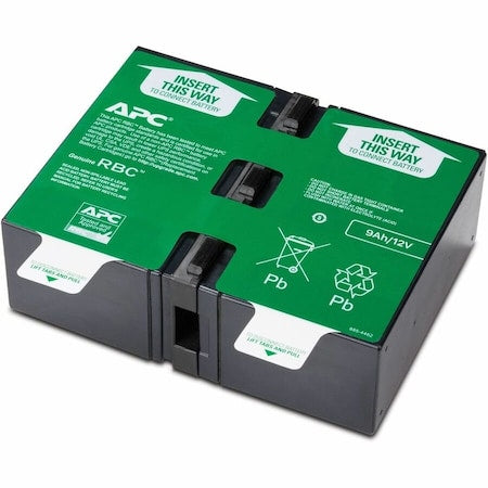 Apc APCRBC124 - UPS Battery, BR1500 G, Mfr. No. BR1300 G, SMC1000-2 U, 24 V DC, 9 Ah, Detachable Cable