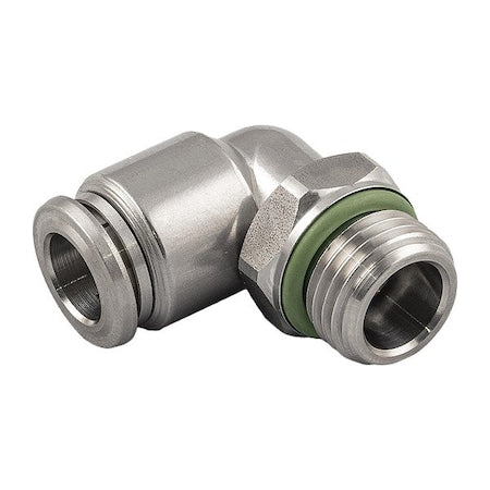 Aignep 60115X-6-M5 - Elbow, SS, Push-Fit 6 mm, MBSPP 5 mm