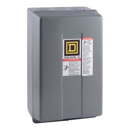 Square D 8903LG40V04 - 600 VAC Electrically Held Lighting Contactor 4 P 30 A