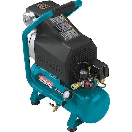 Makita MAC700 - Portable Air Compressor,2.6 gal,Hot Dog