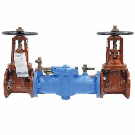 Watts 2-1/2" LF009-OSY - Backflow Preventor,2-1/2"