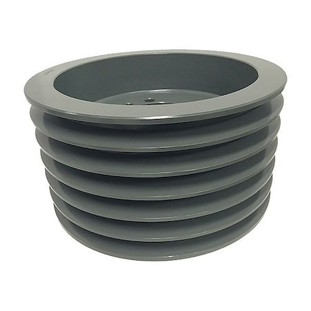 6B68SK - V-Belt Pulley, Cast Iron, 7.15 in OD