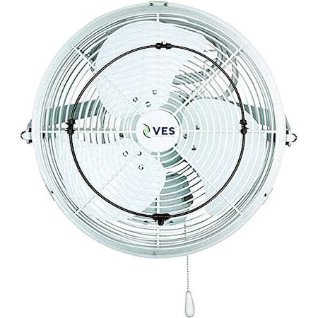 Ves-Artex 118290 - Mounted Fan, Silver, 18 in Dia