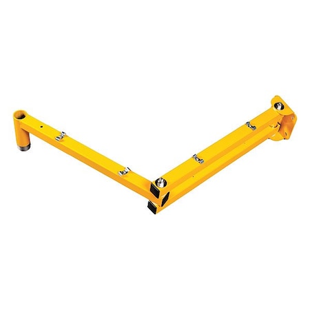 Jan Fan JF-AAM - Mounting Arm, Yellow, Steel, 45 in L