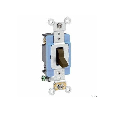Leviton 1204-2 - Toggle 4-Way 15 A Extra HD Brown