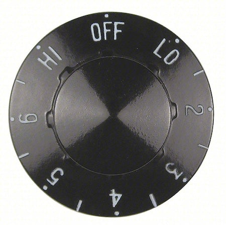 Robertshaw 40-355 - Temperature Dial, Single Piece, Black