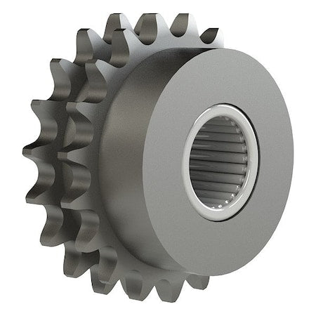 Brewer Machine & Gear D35B19F - Idler Sprocket,2.47" OD,1" Bore,Needle
