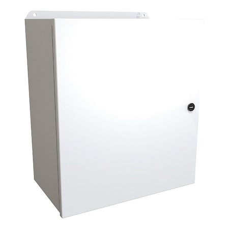 Hammond EJ16148LG - Latches Electrical Enclosure, 16 in H, 8 in D, 14 in W, 12, 13, 3 R, 4, Steel