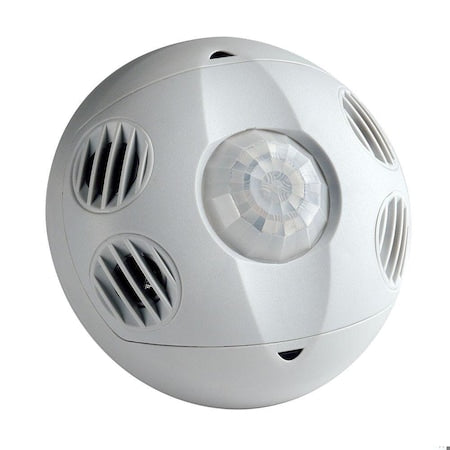 Leviton OSC20-MWW - Ceiling Mount Sensor, Hard Wired, White, 2,000 sq ft, LED