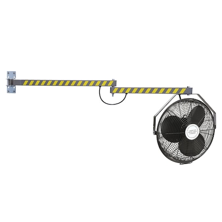 Ideal Warehouse Innovations 60-5495-185 - Dock Fan w/60 in,Double Arm DL2