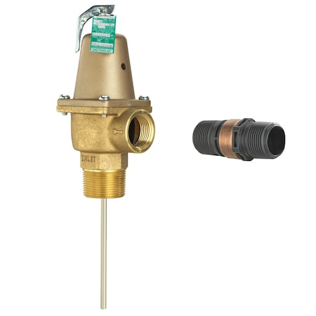 Watts 1 1/4 LFN241X-5 150 FS - Temperature and Pressure Relief Valve