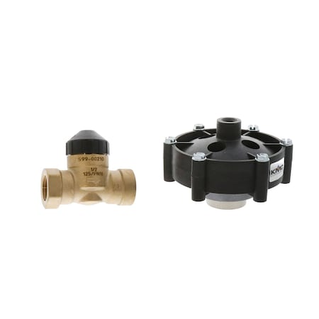 Kmc Controls VCZ-4102AMBD - Valve 1/2" N/O 2 Way 3-8 N. 1.0 Cv