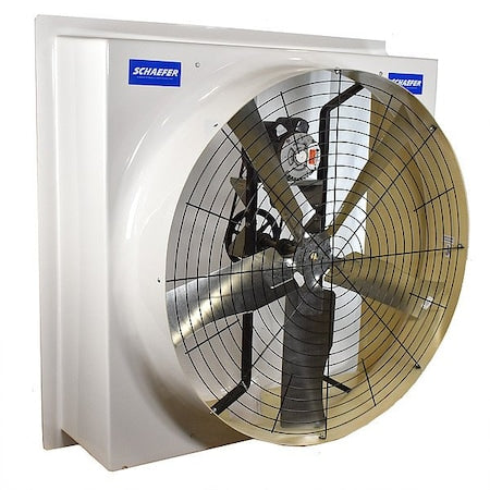 Schaefer FFM525G1-3 - Exhaust Fan,52 Blade dia.,Steel