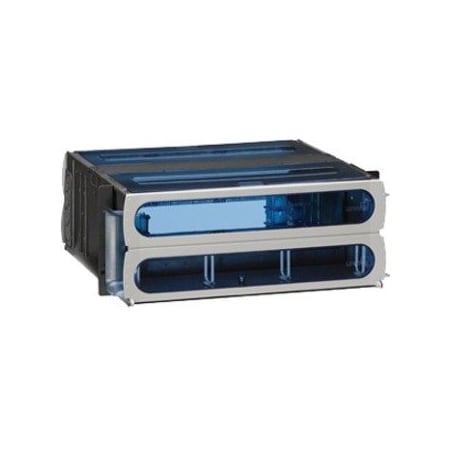 Leviton 5R4UH-S12 - Opt-X 2000 I Fiber Enclosure, Unloaded With Sliding Tray, 4 U