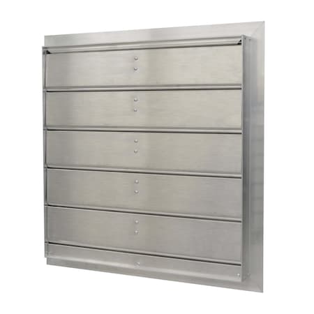 Canarm SR3224X24 - Manual Damper,Aluminum,Square