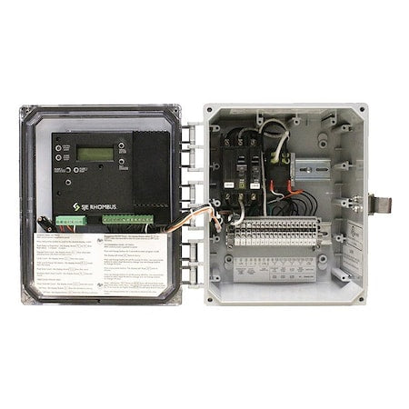 Sje-Rhombus EZS11W914X3A6A8AC10E15A - Control Panel,7to15 A,Single,120 VAC