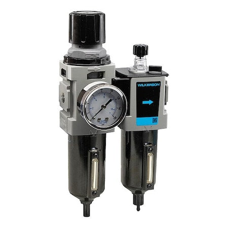 Wilkerson D18-03-FHG0B - Filter/Regulator/Lubricator,Auto Drain