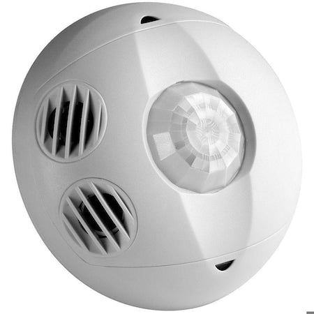 Leviton OSC05-MWW - Ceiling Mount Sensor, Hard Wired, White, 500 sq ft, LED