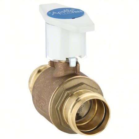 Apollo Valves 77WLF10811A - Manual 2-Way Ball Valve,Press,Bronze