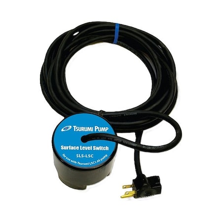 Tsurumi SLS-LSC20 - Float Switch, 20 ft, Plastic, 115 V AC