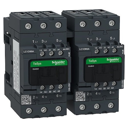 Schneider Electric LC2D80AKUE - TESYS D REVERSING CONTACTOR-3 P-AC3- lt/