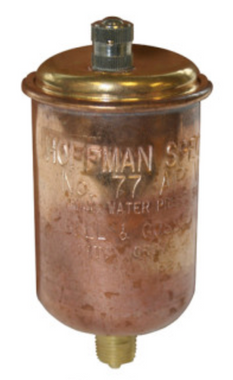 Hoffman 401497 Model 77 automatic water vent valve for hydronic heating systems