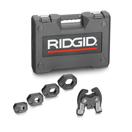 Ridgid 28043 - Press Ring Kit For 1/2 to 1-1/4 in Copper/SS Pipe, Includes 4 Rings & Actuator, For Viega Pro Press