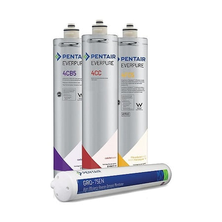 Pentair Everpure EV997725 - Water Filter Cartridge,0.2micron,0.5gpm