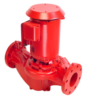 Armstrong 4380 10HP close coupled vertical in-line pump unit