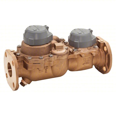 Badger 109-3563 - Lead-Free Bronze Turbine Flow Meter