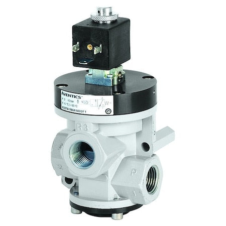 Aventics 8227A1NA41A00F1 - Solenoid Air Con Valve,Three-Way,145 psi