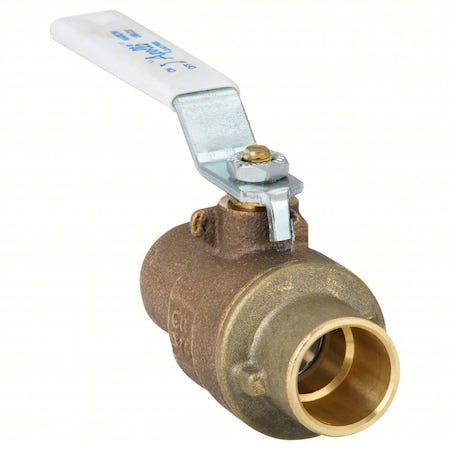 Apollo Valves 77CLF20401A - Manual 2-Way Ball Valve,Sweat,Bronze