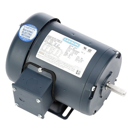 Leeson 101647.00 - Three-Phase General Purpose Motor, 1/3 HP, 48 Frame, 230/460 V Voltage, 1,725 Nameplate RPM