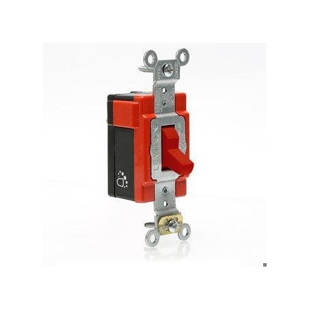 Leviton AM120-R - Lev-Lok Toggle SP AM 20 A Red