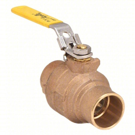 Apollo Valves 77C20727A - 1-1/2" Sweat Bronze Ball Valve 2-Way