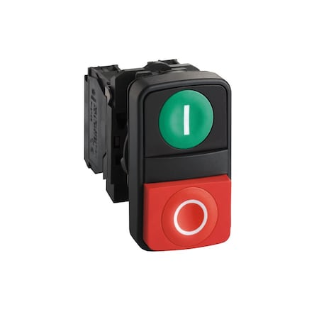 Schneider Electric XB5AL73415 - Multihead Operator, 22 mm, 1 NO/1 NC, Rectangular