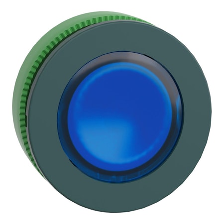 Schneider Electric ZB5FA68 - Push Button Operator, Flush, Maintained / Momentary Action, Push Release, Blue
