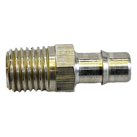 Mem-Co 1/8B5-AL - Straight,Aluminum,MNPT1/8",Tube3/16"