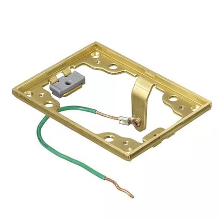 Hubbell Wiring Device-Kellems S5017GR - Cover Flange w/Ground Wire
