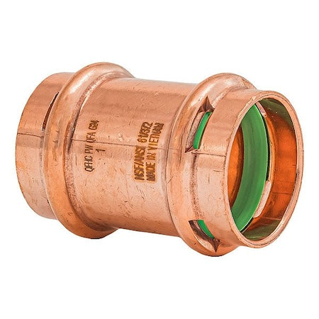 Quickfitting Surepress SPWC33NSR - Strt, Copper, Press-fit 1", Press-fit 1"