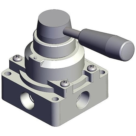 Smc VH301-N03 - Hand Valve, Exhaust, VH, Three-Position