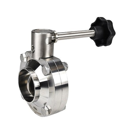 Dixon B5107E300BB-B - Butterfly Valve,6.6 in L,110 psi