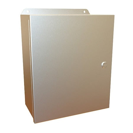 Hammond EJ12105SS - Latches Electrical Enclosure, 12 in H, 5 in D, 10 in W, 12, 13, 3 R, 4, 4 X, Stainless Steel
