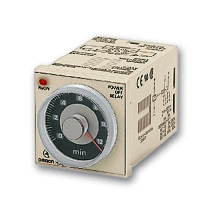Omron H3CR-A AC100-240/DC100-125 - Time Delay Relay, Octal, 18 Functions 100 to 125 V DC, 100 to 240 V AC, DPDT