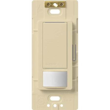 Lutron MS-VPS6M2-DV-IV - Vacancy Sensor,PIR,900 sq ft,Ivory
