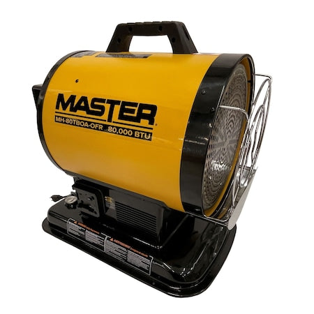 Master MH-80TBOA-OFR - Portable Oil and Kerosene Torpedo Heater